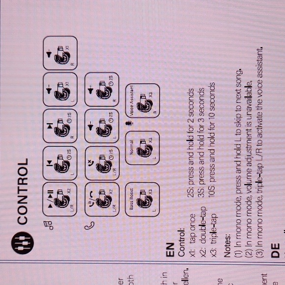 X3 Pro Holy High Truly Wireless Bluetooth Earphones w/ Charging Case, 2022 EUC - Picture 11 of 17